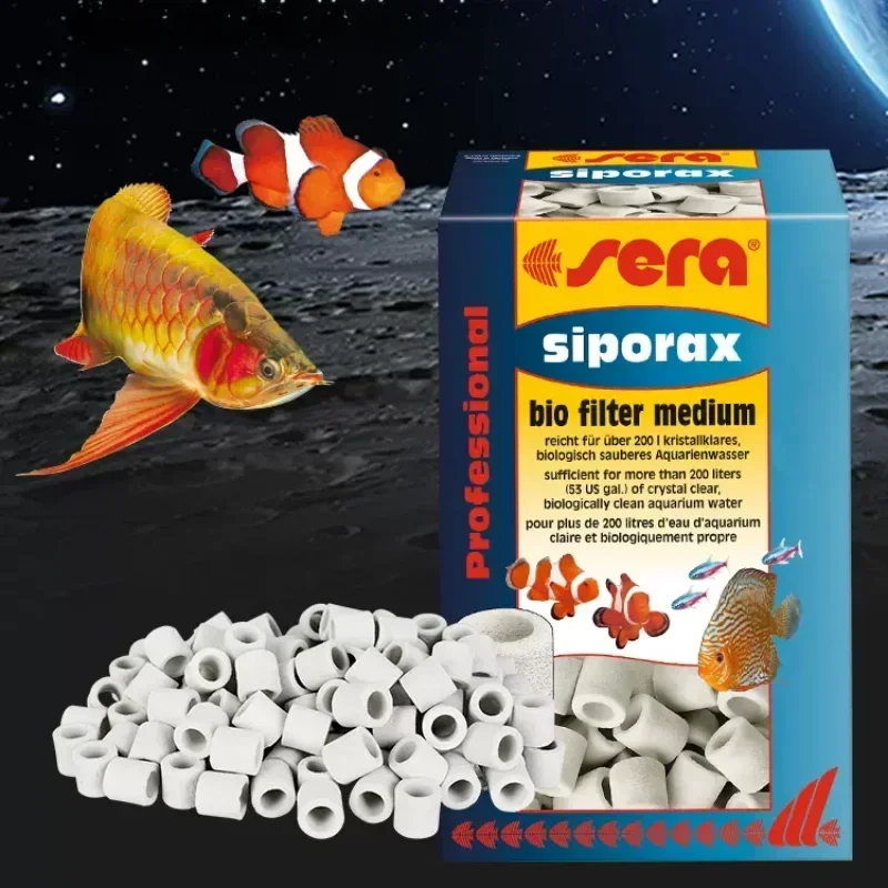 Sera keramický filtračný krúžok Denitrifikujúce baktérie pestovanie rybích nádrží Biochemický filtračný materiál