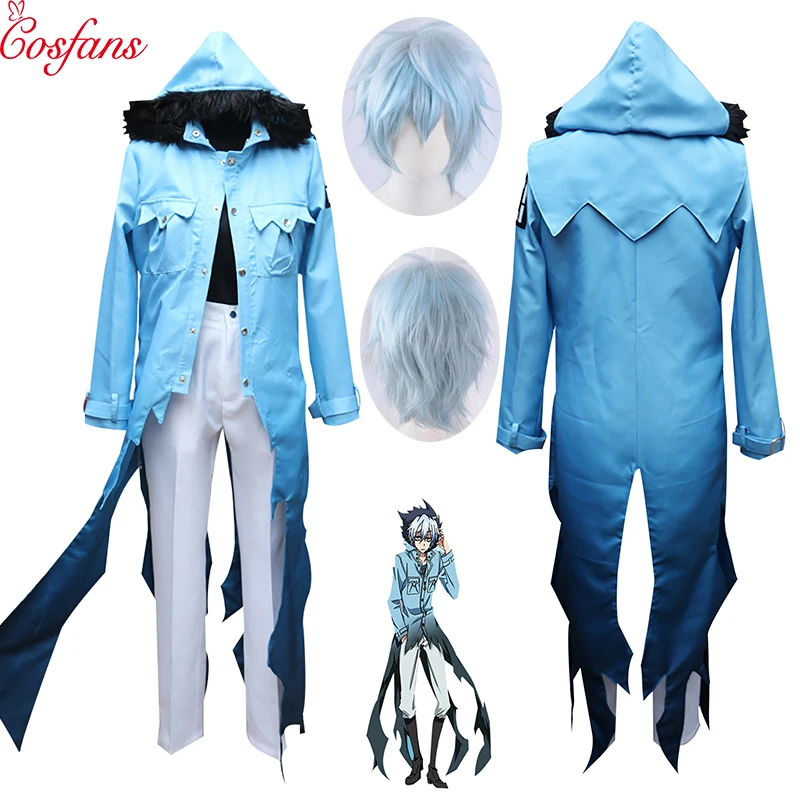SERAMP Mahiru Shirota Cat Kuro Sleepy Ash Men Cosplay kostým Uniformný oblek plný oblečenie Halloween Dámsky kostým a parochňa