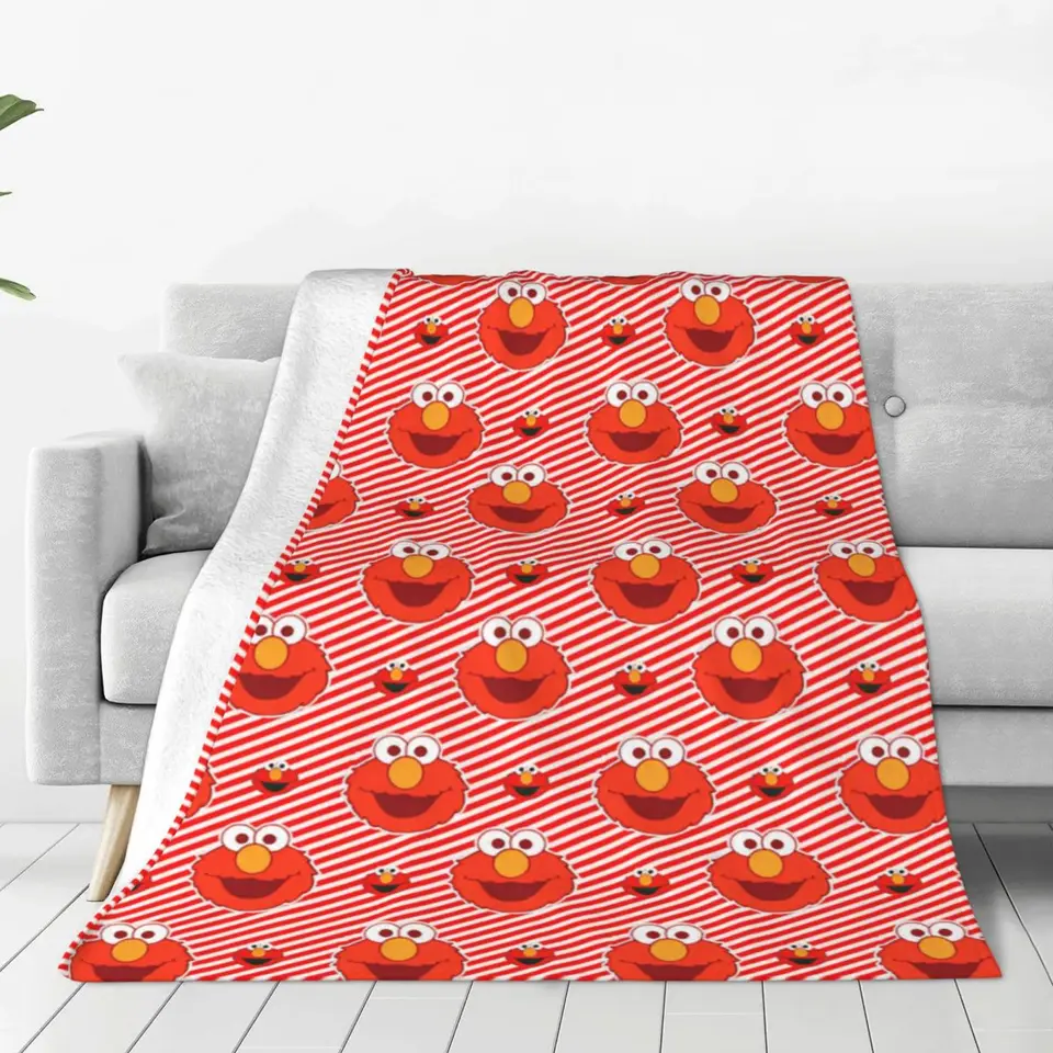 Sesame Streets Cookie Monster Fleece prikrývka karikatúra roztomilá prikrývka pre dom 150*125 cm