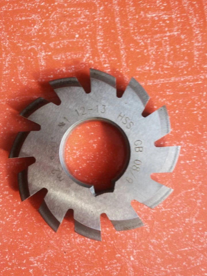 Set 8pcs Modul 2 PA20 BORE22 1#2#3#4#5#6#7#8#Involt Gear Cutters M2