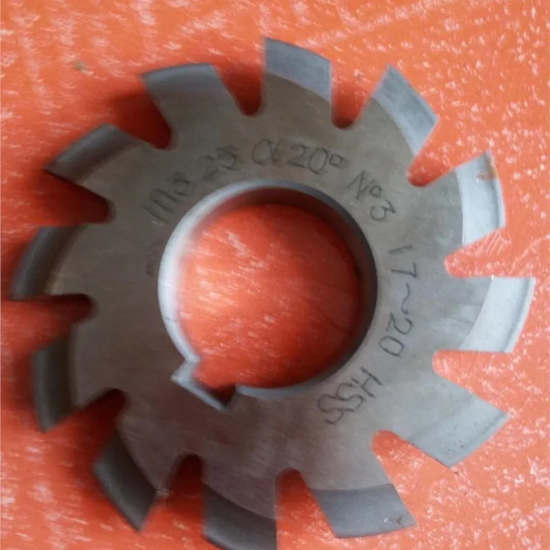 Set 8pcs modul 3.25 PA20 BORE27 1#2#3#4#5#6#7#8#Involt Gear Cutters M3.25