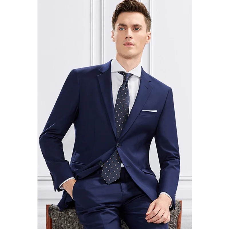 Set Kaunda Suit Tuxedo Outfits Pocket Top Pants Africký etnický svadobný gentleman 2ks súpravy obleky