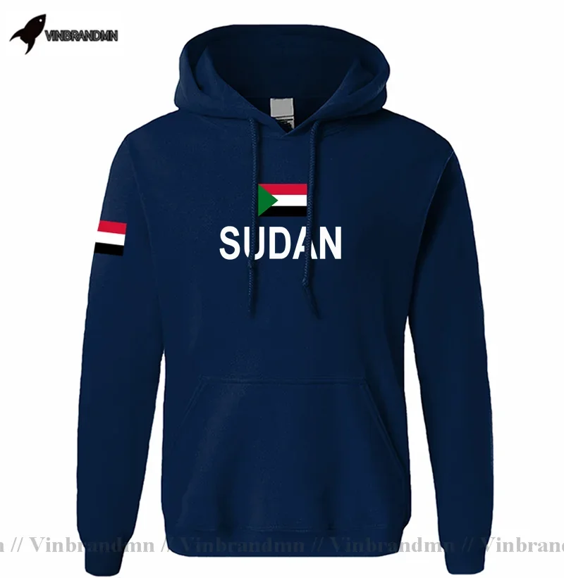 Severný Sudán Sudánsky mikina Muži mikina potia Nové hip hopové streetwear tracksuit národ futbalista Sporting Country Sdn Islam