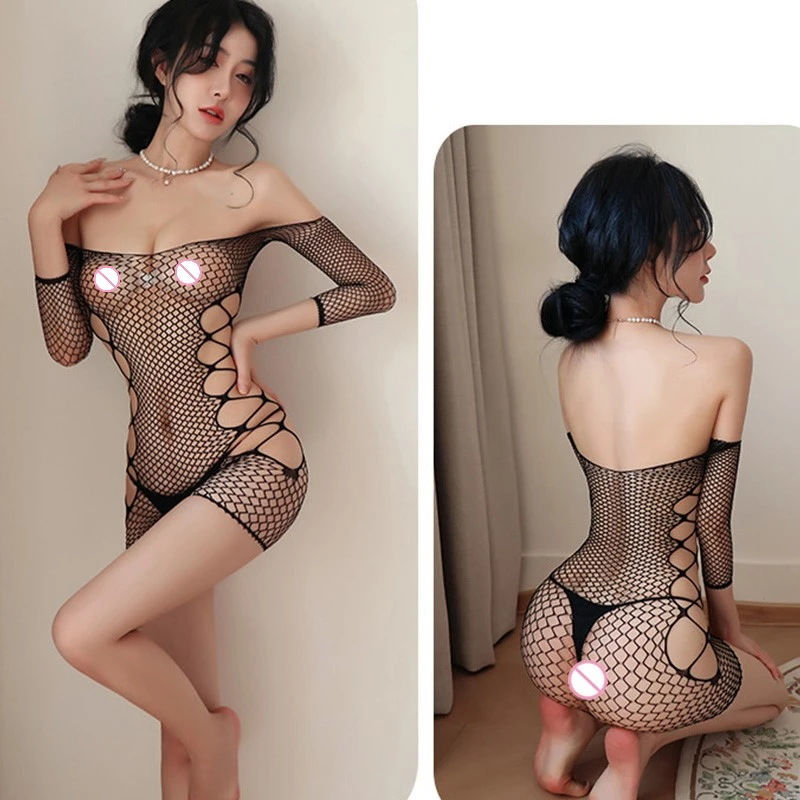 Sex Lingerie Dutlow out popruhy s perspektívnymi exponovanými prsiami Call of the Night Women Fance Underwear 18 Sex Shop Sexy Set