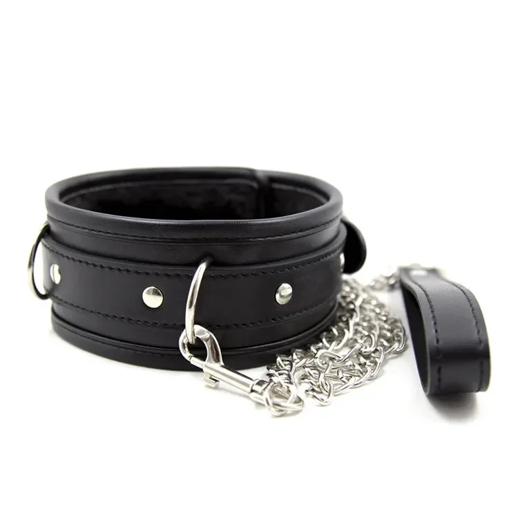 Sexuálne doplnky Slave cosplay sexuálne hračky pre páry Sex Products Dospelý golier krk kruh náhrdelník náhrdelník na krk rukáv BDSM