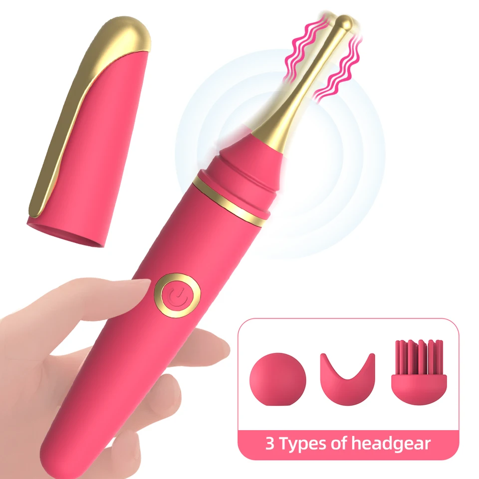 Sexuálne hračky pre ženy pero vibrátor pre dospelé hračky pre dospelé hračky Žena G Spot Clitoral Bradavka Stimulátor 10 Vibrácie Ženská kancelárska súkromie sexuálne hračky
