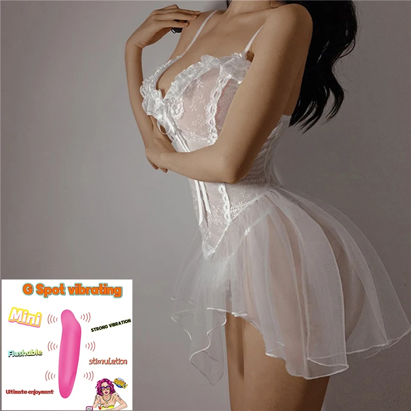 Sexuálne oblečenie Otvorené rozkroky podprsenka čipky s spánkom erotické horúce sexy kostýmy Svadobné erotické bodysuit žien babydolls šaty sexy spodná bielizeň