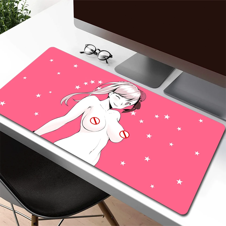 Sexy anime girl myš Mouse Pad Gamer HD Tlač veľké prsia myš na myš