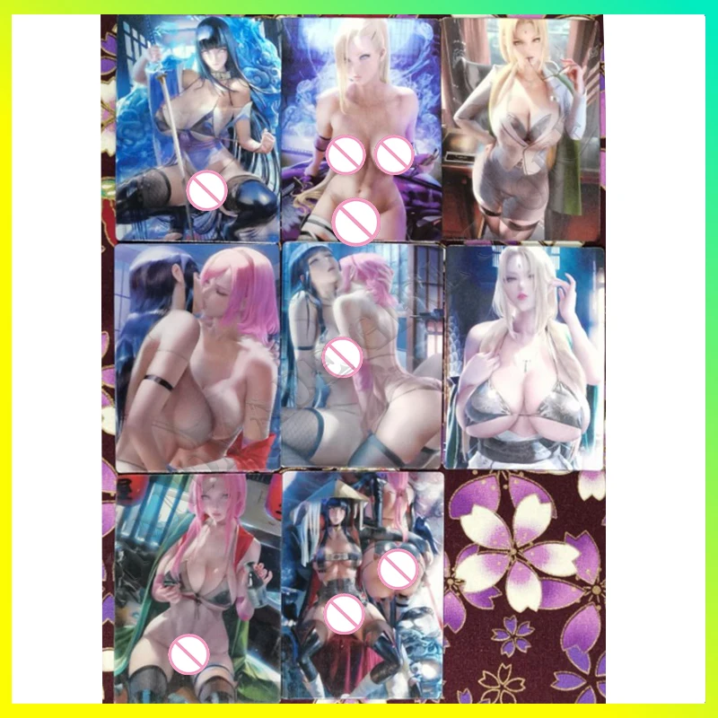 Sexy anime nahá dievčenská karta bohyňa príbeh ACG DIY nahá túžba karta vzácny prémiový bleskový zbierka karty chlapci zberateľské dary