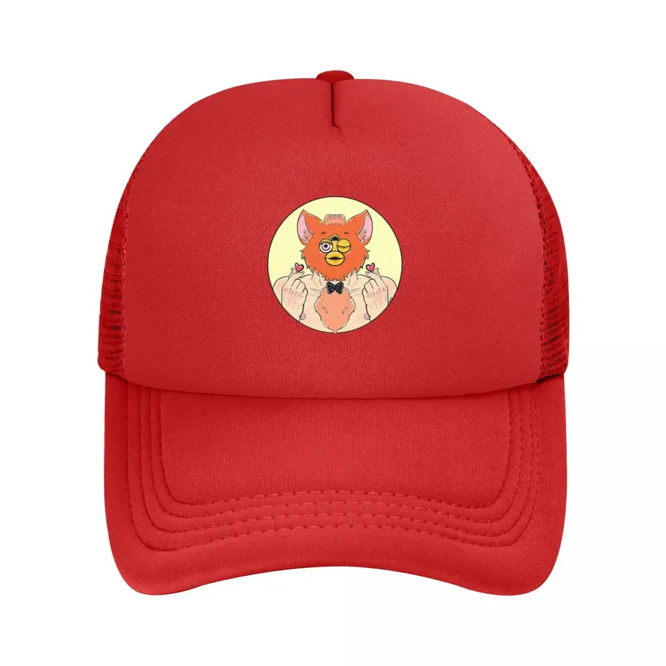 Sexy Furby Man Mesh Baseball Caps Snapback Fashion Baseball Hats Priedušné neformálne kasquette vonkajšie unisex