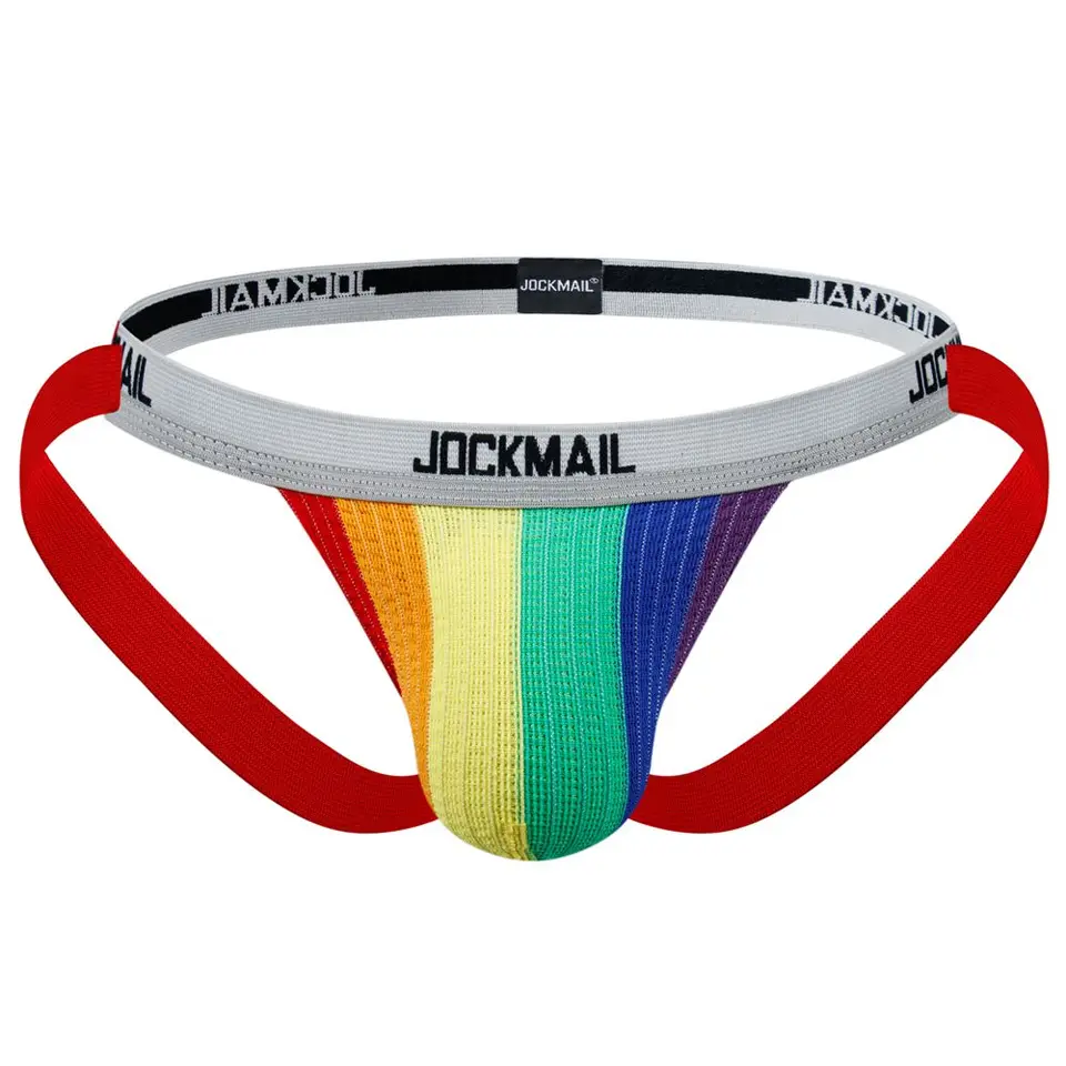 Sexy gay muži spodná bielizeň jockstrap briefingy cueca mužské nohavičky G String tangs Men g-strings gay penis vrecko muži Muži 2022