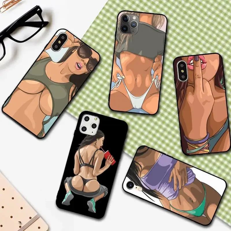 Sexy Hot Girl Summer Twerk It Swag na telefóne pre iPhone 16 15 14 13 11 12 Pro XS Max 8 7 plus x SE 2020 XR Cover
