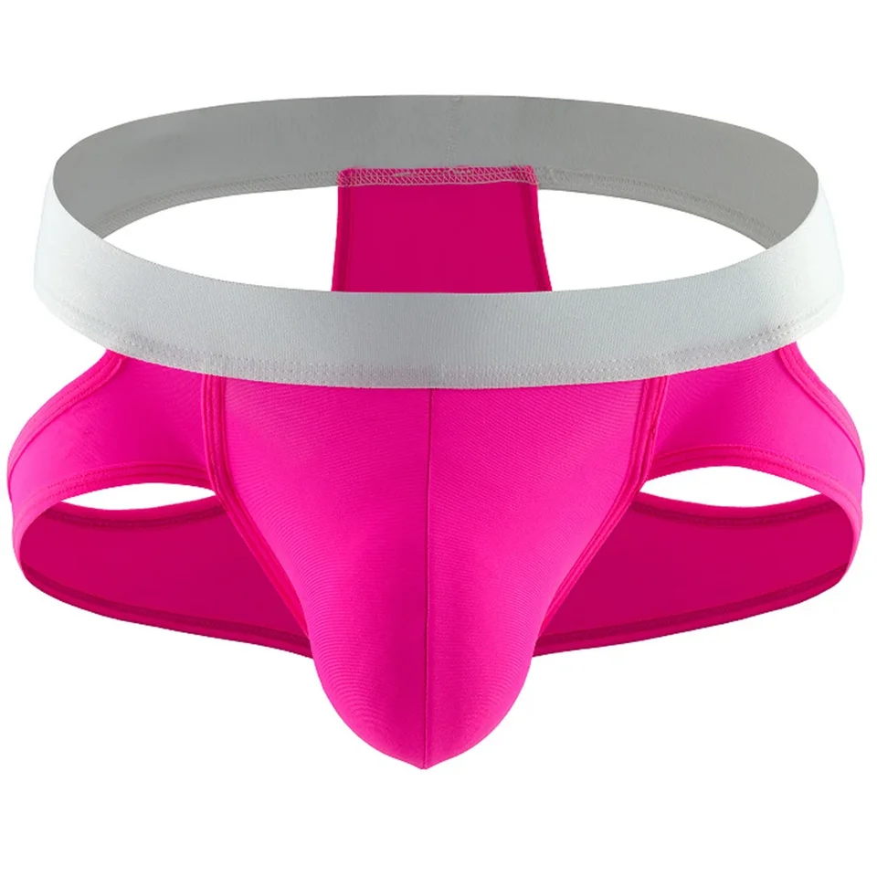 Sexy muži jockstrap briefingy Soft U konvexové puzdro spodná bielizeň spodky nohavičky THONG Nízky pás spodná bielizeň