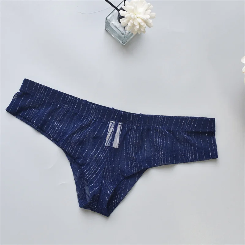 Sexy spodná bielizeň malé boxerky Ultra-tenké zvodné pletivo priedušné I Transparentné pánske boxershorts vtipné spodné spodky Šortky