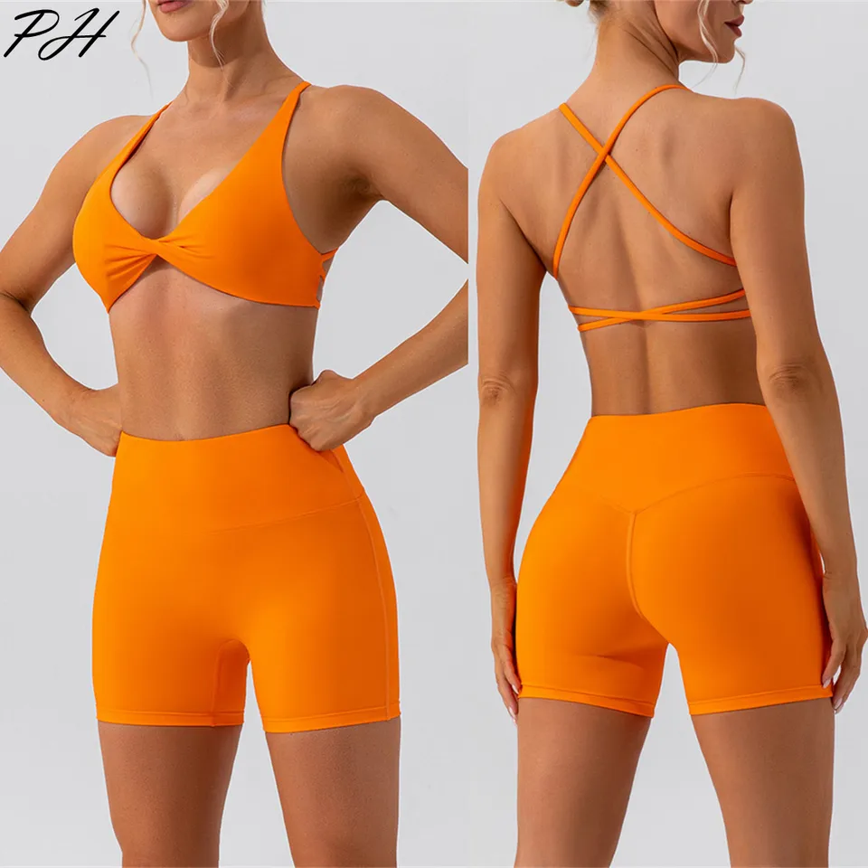 Sexy telocvičňa joga set dám leto bezšvové športové obleky fitness Cooks oblečenie dámske stopy po športovej podprsenke s vysokým pásom šortky