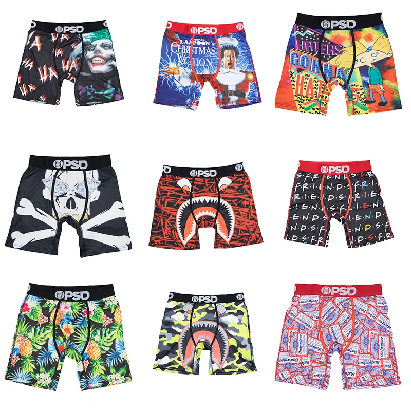 Sexy tlače muži spodná bielizeň boxer cueca mužské nohavičky spodná bielizeň Muži spodky nohavičky panty