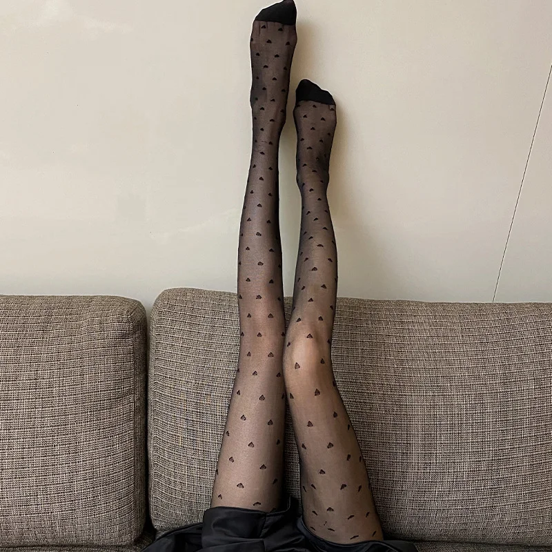 Sexy ženské milostné pančuchy priedušné pančuchy Sanrio čierne pančuchy lolita sexy pančucháče anime kuromi v štýle rybárskych pančúch