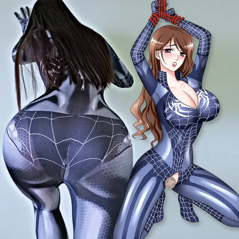 Sexy ženy Halloween kostým čierna mačka superhrdina Cosplay Clothing; Na vianočné tesné 3D tlačové mikíky Bodysuit SX6798