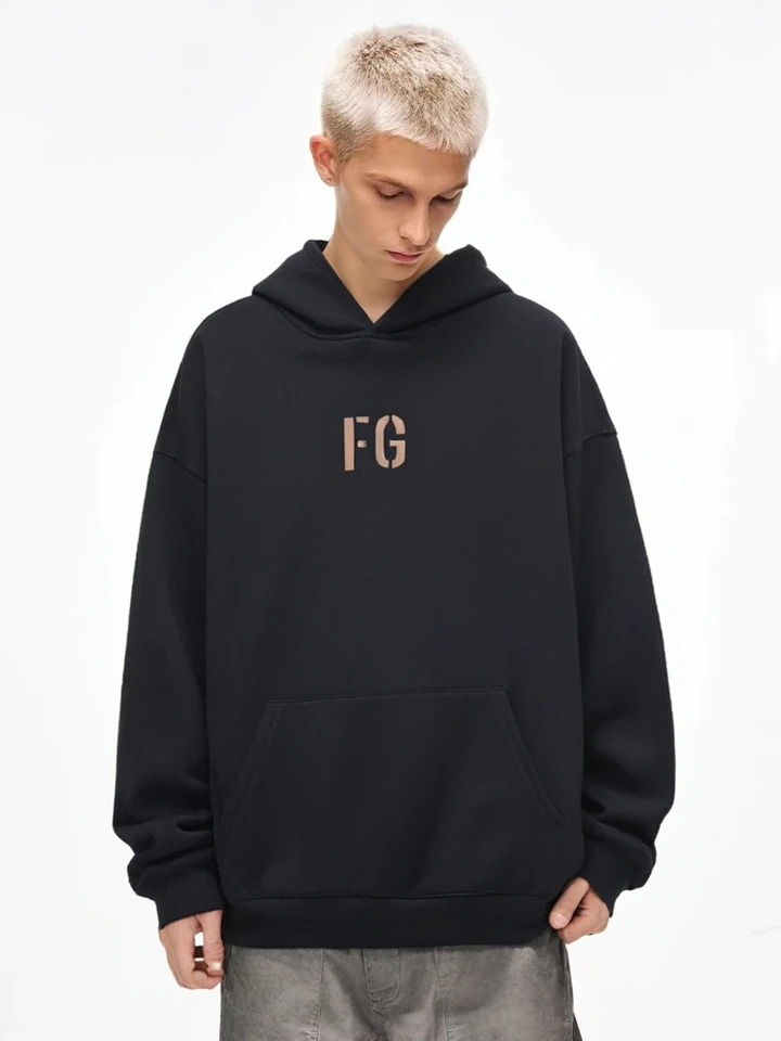 Sezóna 7 Hlavná línia Rich s kapucňou Sweater Men's and Women's Loose Hoodie Tide Print