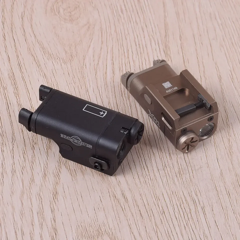 SF XC1 taktická zbraň Light Compact Pistol baterka LED Airsoft používaná pre zbraň Glock SoftAir