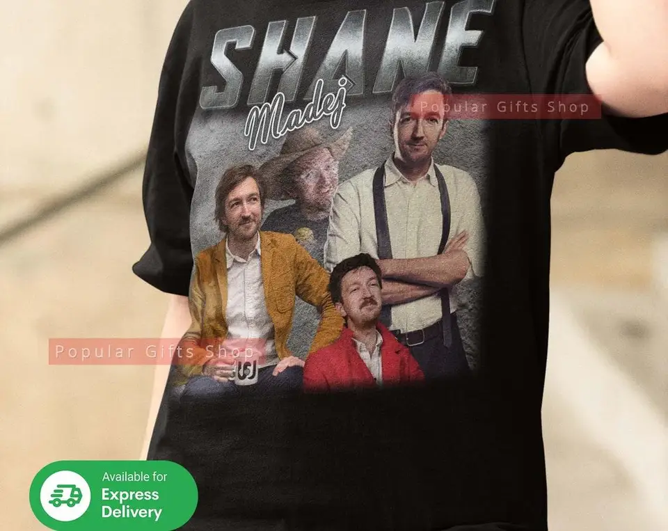Shane Madej vintage unisex košeľa vintage darček Shane Madej pre neho a jej najlepší Shane Madej-