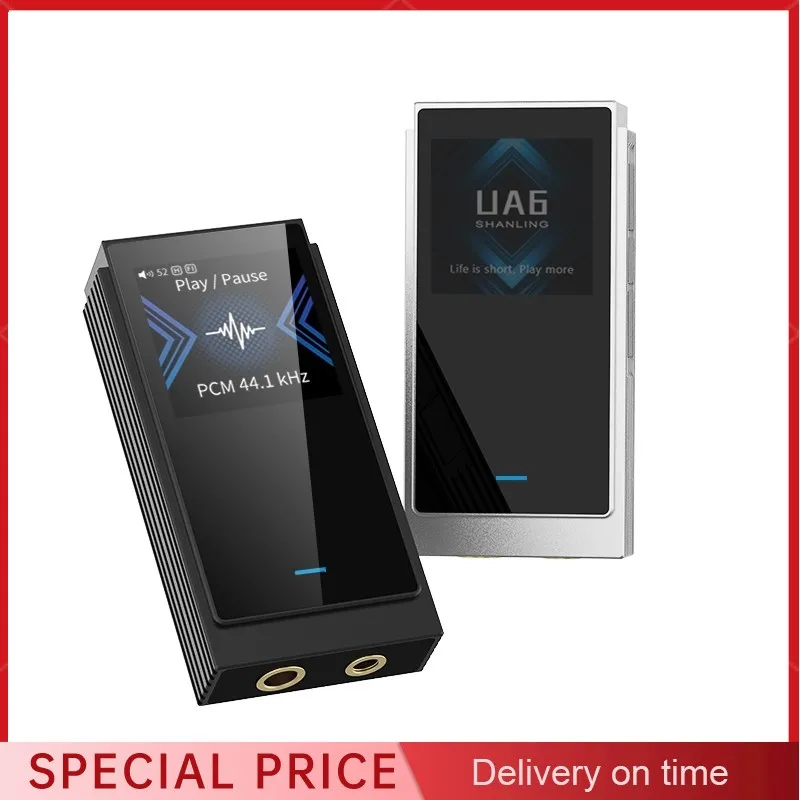 Shanling UA6 Hi-Res Hifi prenosný USB DAC zosilňovač pre slúchadlá CS43131 DACS DSD512 3,5 mm+4,4 mm vyvážený s batériou 220 mAh