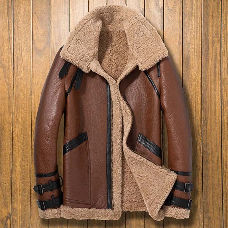 Shearling Cast Mens B3 Bomber Bund