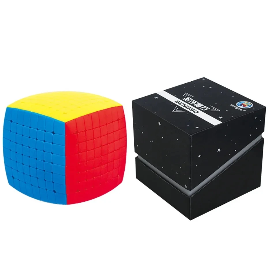 Shengshou vankúš 8x8 Magic Cube Sengso Professional vzdelávacia rýchlosť 8x8x8 chlieb Puzzle Cubo Magico Hračky darčeky