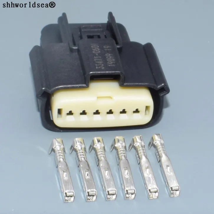 Shhworldsea pre 6 pin/cestu automobilový zástrčkový konektor 33471-0601 pre Ford Buick Chevrolet