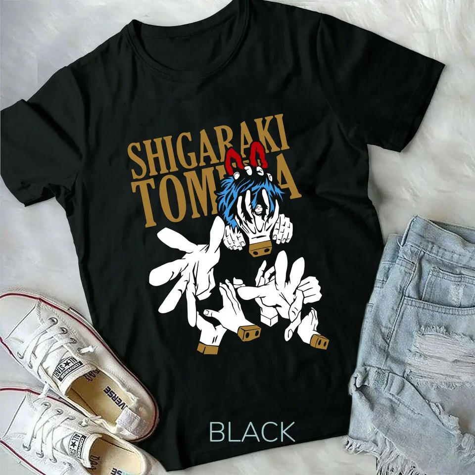 Shigaraki Tomura, darebák, závada, boku no hrdina, bnha, estetické, nové unisexové tričko