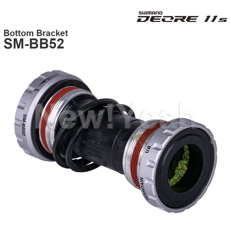Shimano Alivio SM -BB52 Spodná konzola Deore M6100 Series závit Hollowtech II 68/73 mm Šírka škrupiny - trekking Originálne diely