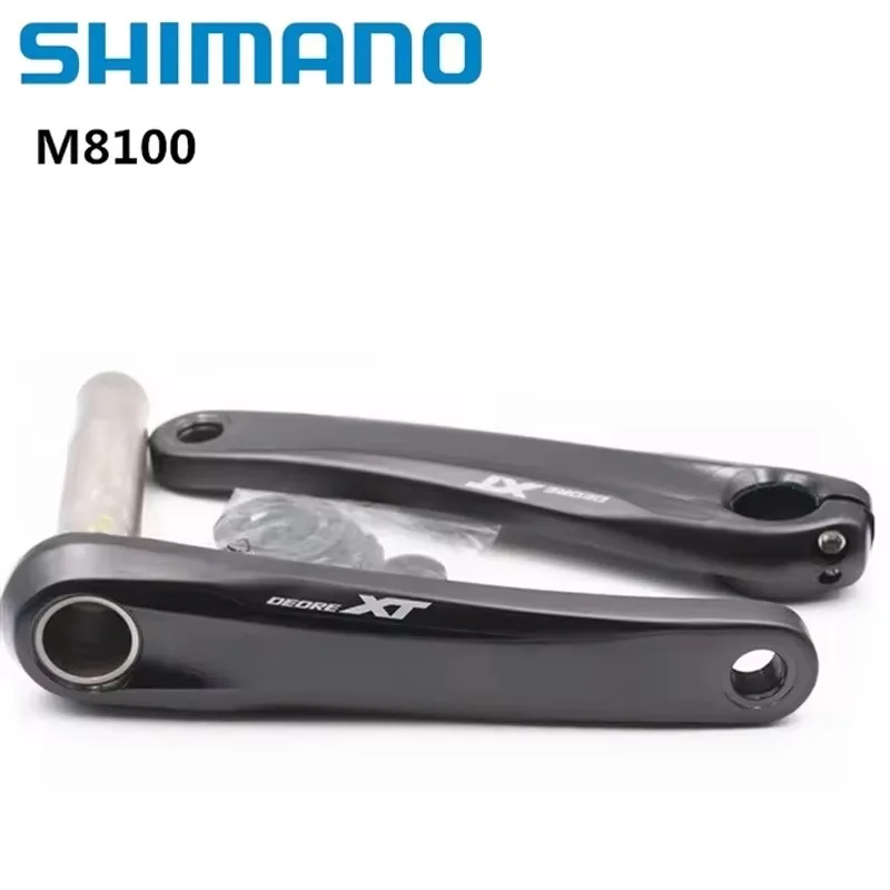 Shimano Deore XT M8100 Crankarm Grinding Code bez sériového čísla 165 mm 170 mm 175 mm originálny Shimano 12s pre MTB Mountain Bike Bike