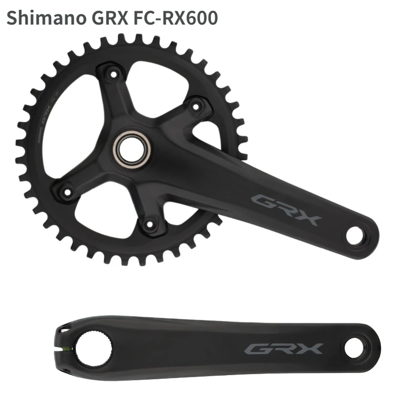 Shimano Grx FC RX600 Crankset 11 Speed ​​165 mm 40T Cyklistická cesta 1*11 Rýchlosť
