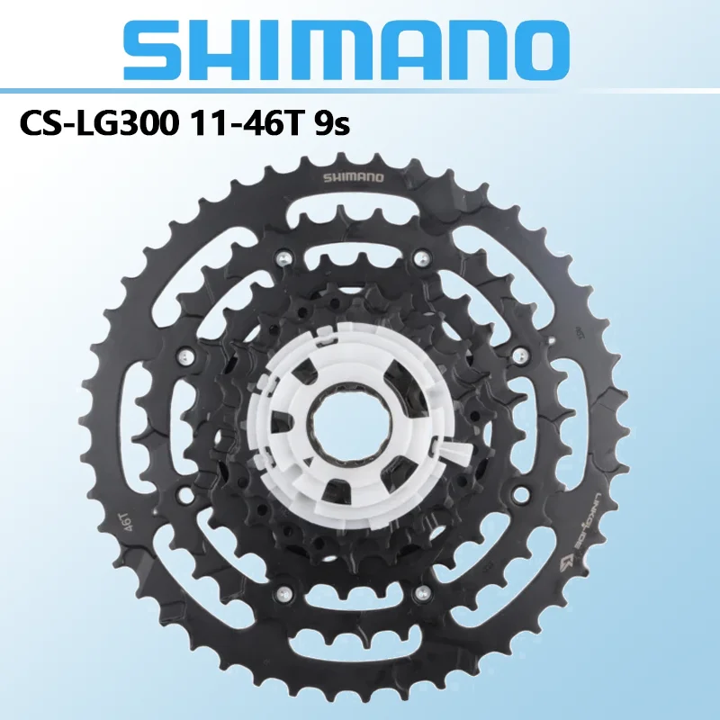 Shimano Linkglide CS-LG300 Cassette 9Speed ​​10Speed ​​11-36T 41T 46T 48T Cues U4000 Series Series Reklee