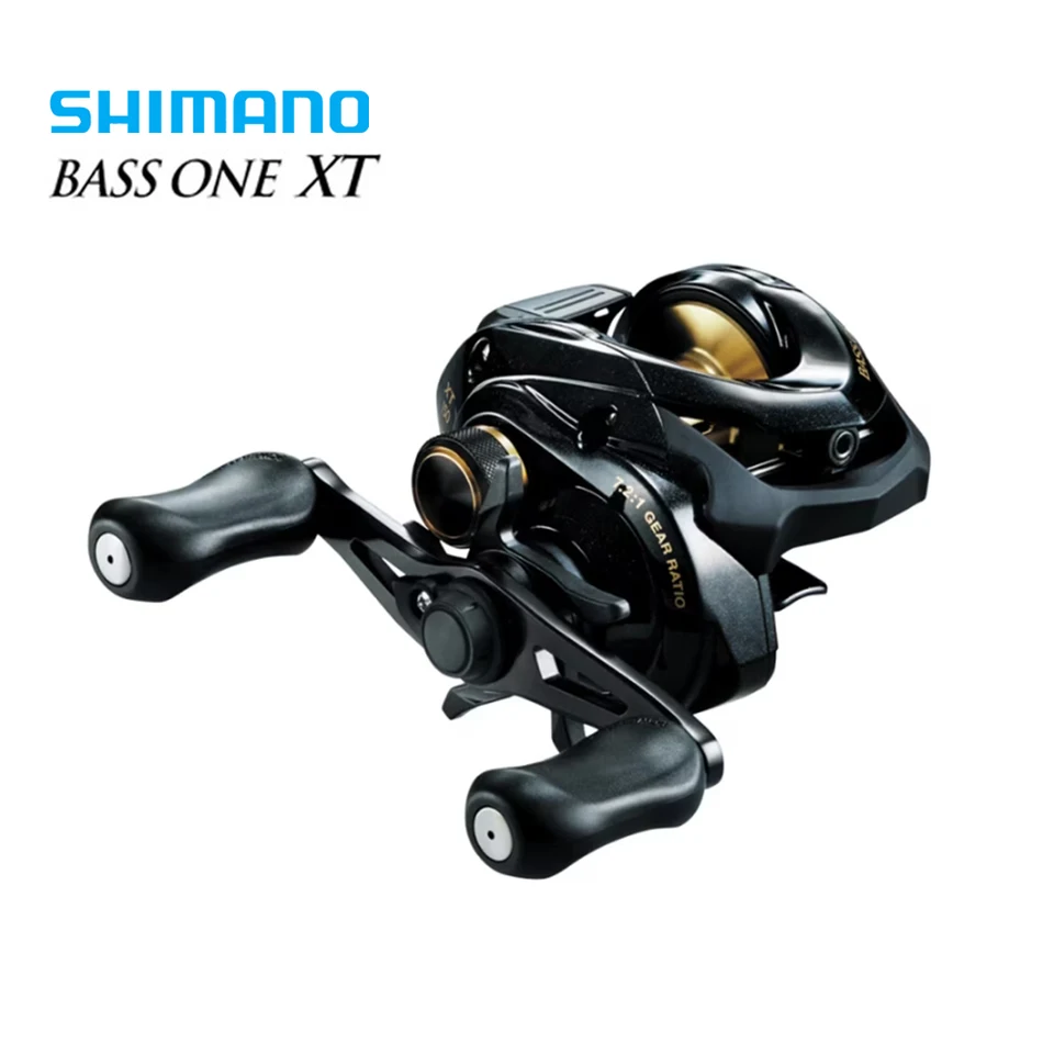 Shimano Original Bass One XT Baitcasting Fishing Navice Gear Ratio 7.2: 1 max Drag5kg 4+1BB slaná voda Super Free Coool Casting Navil