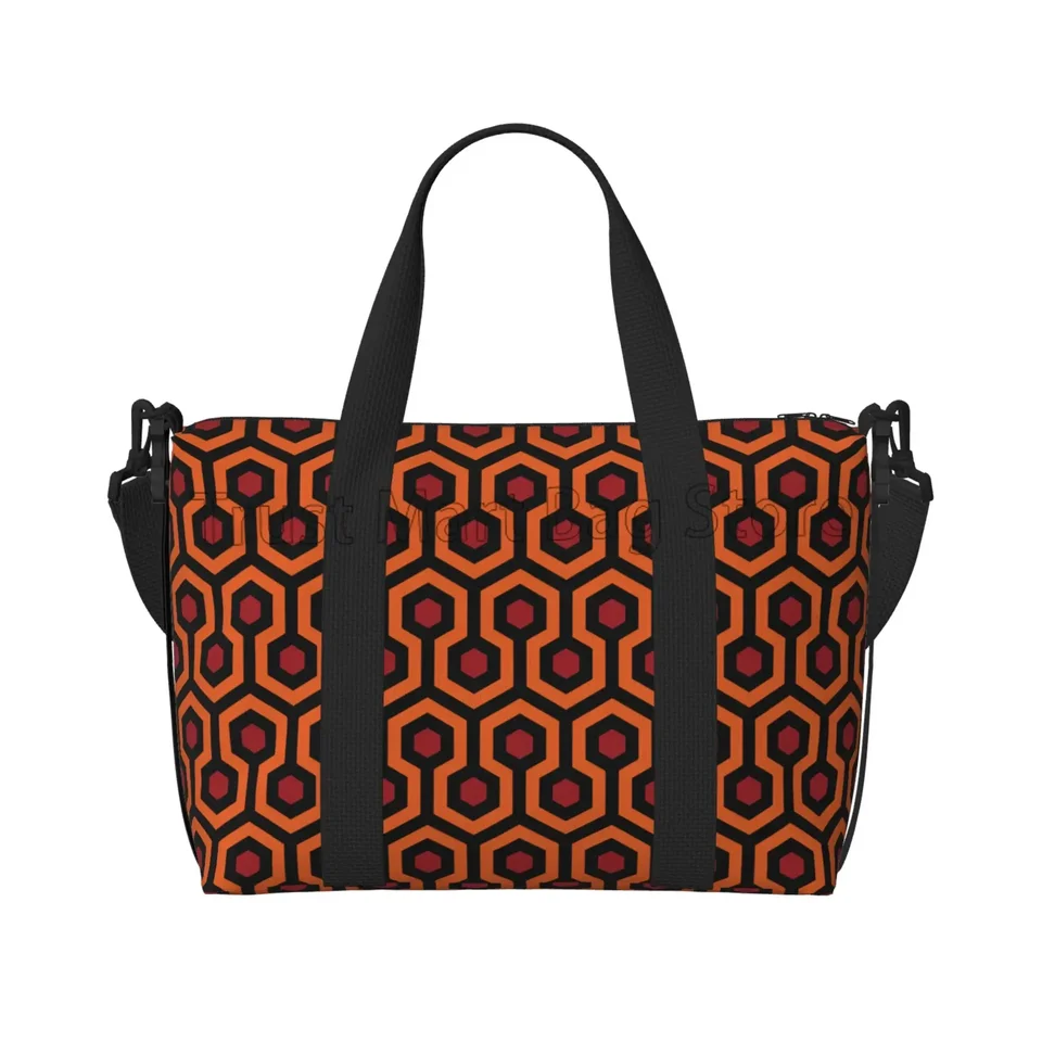 Shining Overlook Hotel Travel Duffle Bag Sport Gym Bag Bag Prenosné vrecká na cvičenie týždenník cez noc s ramenným remienkom