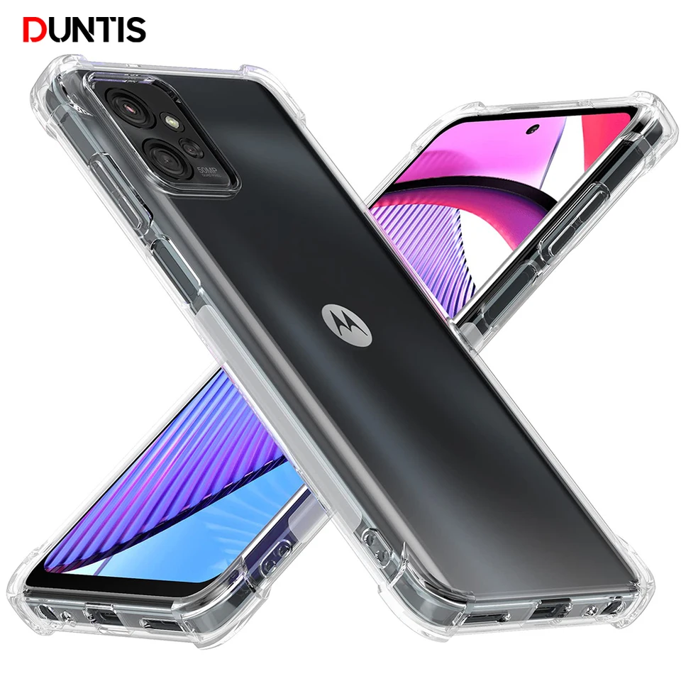 Shockoofroof Clear Puzder pre Moto G Power 5G Soft TPU Telefón Silikónový zadný kryt pre Moto G Power 5G 2023 Príslušenstvo