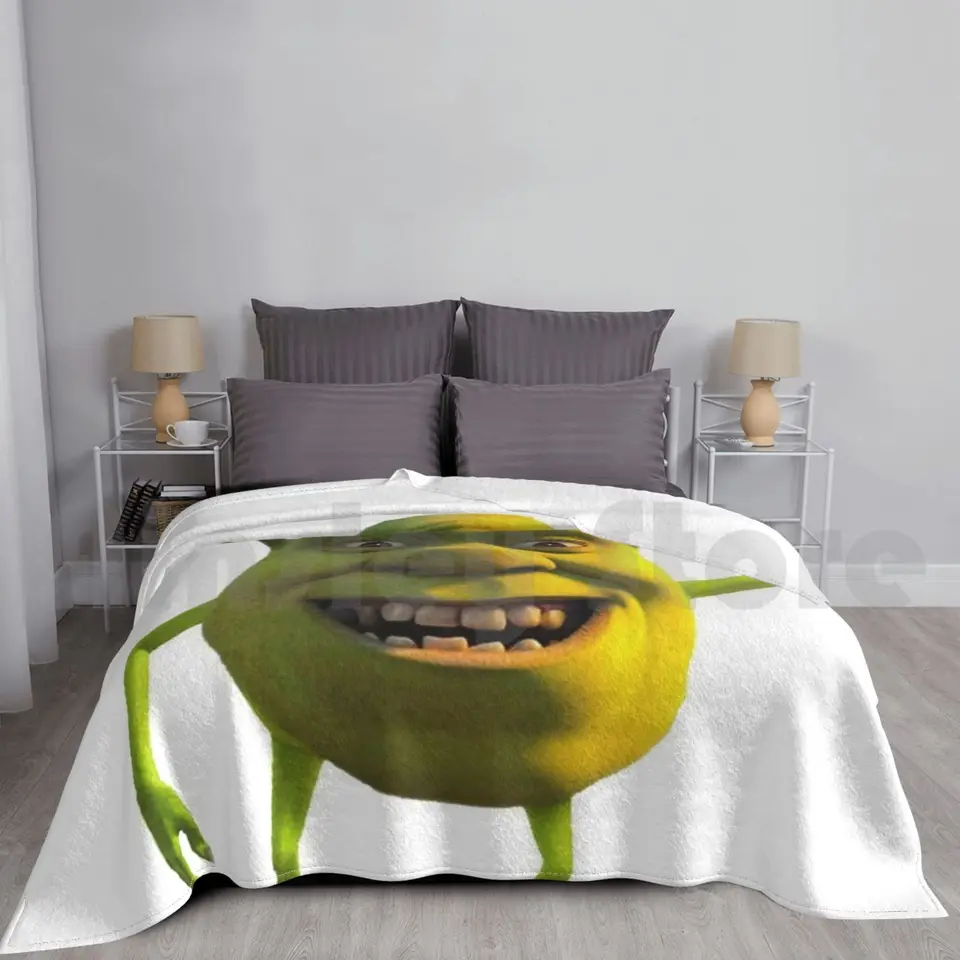 Shrek Wazowski prikrývka móda módne vlastné Shrek Wazowski Shrek Shrek Meme Shrek Meme Shrek Meme
