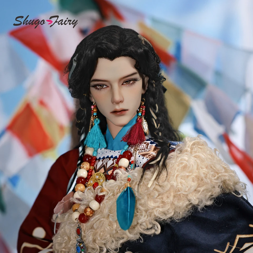 Shugafairy Carson Bjd Doll 1/3 Tibetta Muži z bábik Art Art Figure pre chlapca 1/3 bjd