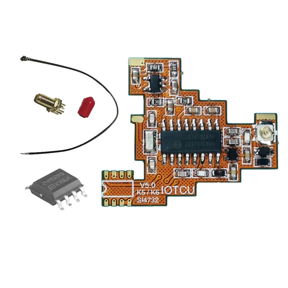SI4732 V5.0 FPC MODUL+2M Chip pre Quansheng UV K5 K6 HF ShortWave Cely Band Recepcia/recepcia s jedným bočným pásom