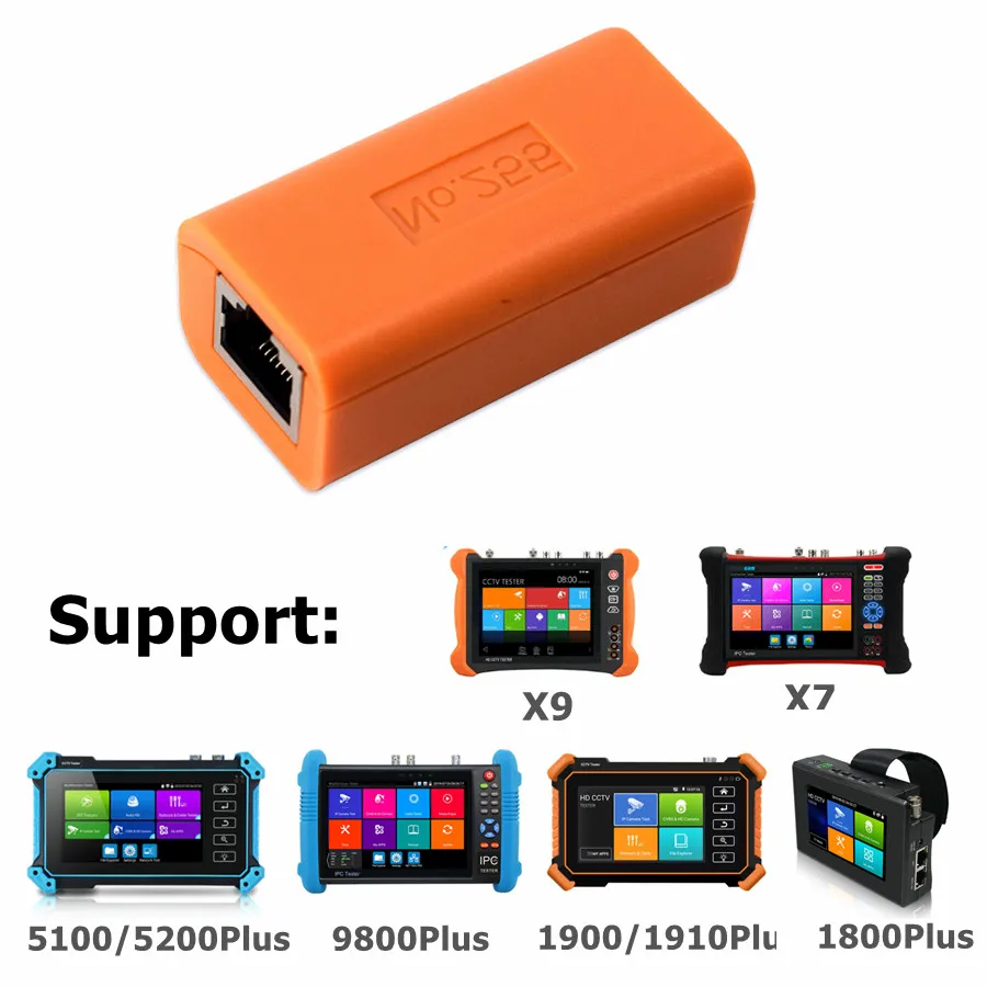 Sieťové káblové skrinky Tester Práca s CCTV testerom Originálny príslušenský tester káblov pre Wangluo Camera IP CCTV Tester 2023 Hot