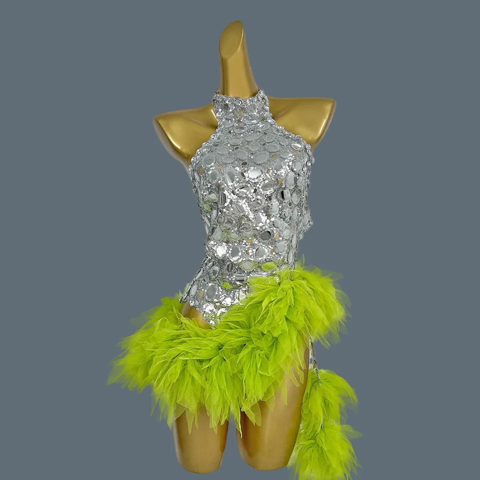 Sieťový výkon kostým bar tanečnice nočné klub Klub Bodysuit Stage