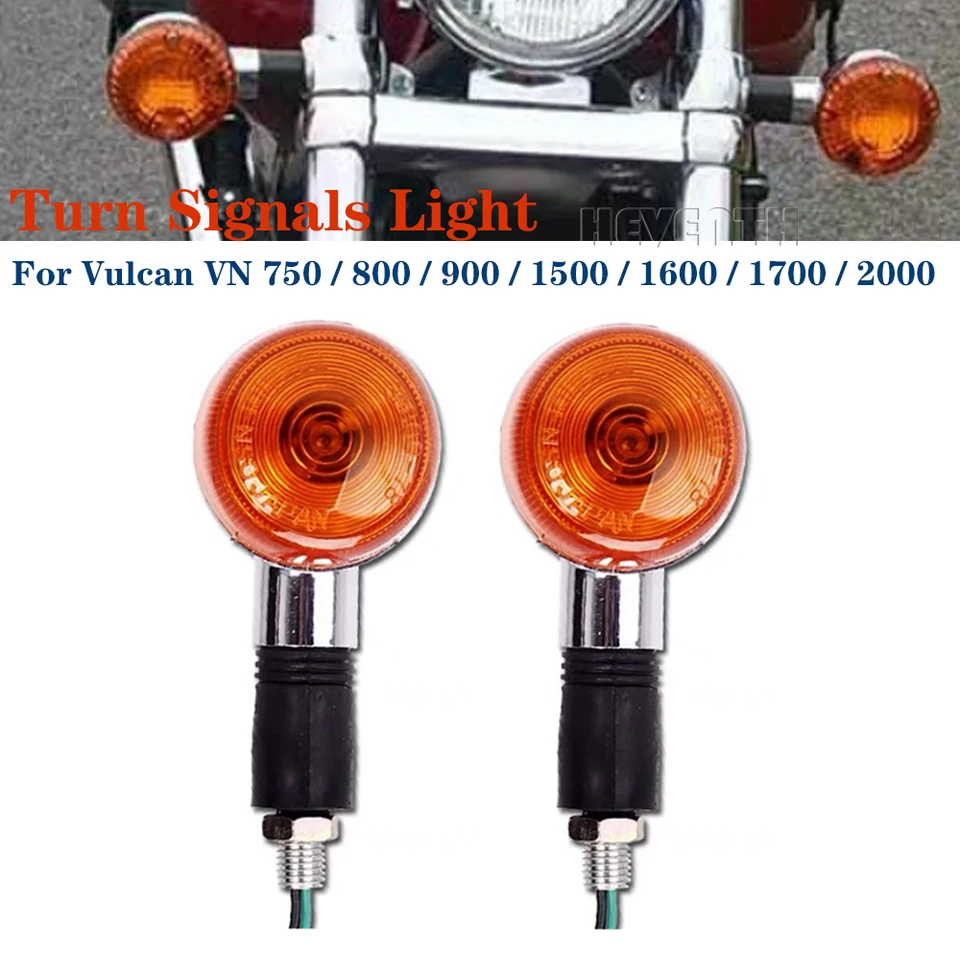 Signály predného zadného zákruta motocykla Svetlo pre Kawasaki Vulcan VN 750 800 900 1500 1600 1700 2000 LED Turn Light Light