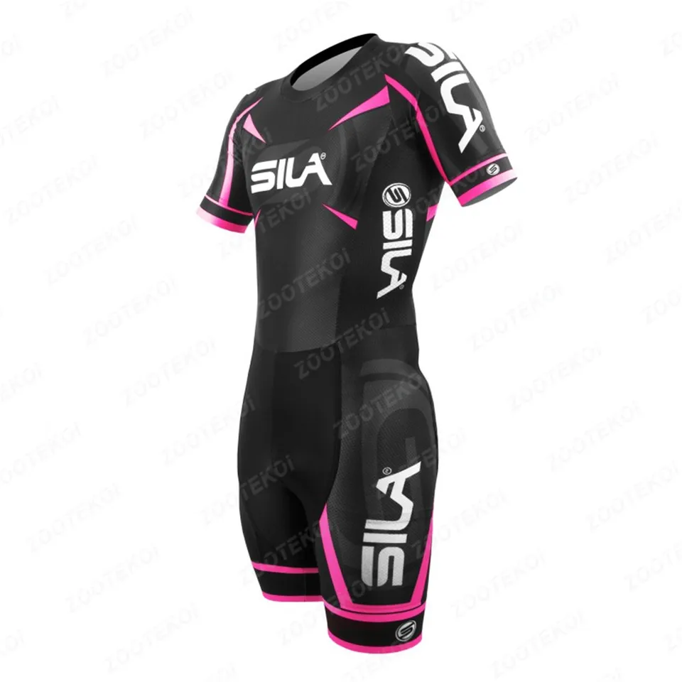Sila Inline Speed ​​Skating Skinuit Training Comfort Comfort Lycra Cyklus odev maillot ciclismo MTB bicykel bežecká kombinéza