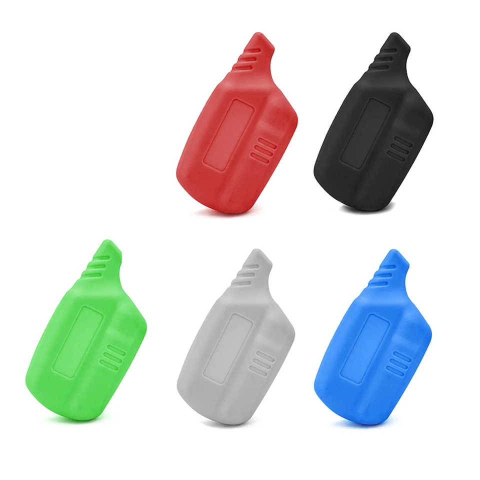 Silikón B9/B6/A91/A61 LCD Cover Cover Case Case 2 Way Car Alarm pre hviezdu B9 B91 B6 B61 A91 A61 V7