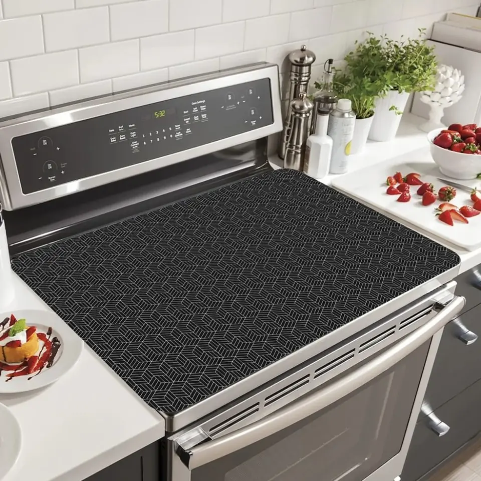 Silikónová indukčná varná doska Mat Ronu rezistentné na nekĺzanie škrabancov Indukcia Cooker pokrýva vodu odolnú 52 × 78 cm