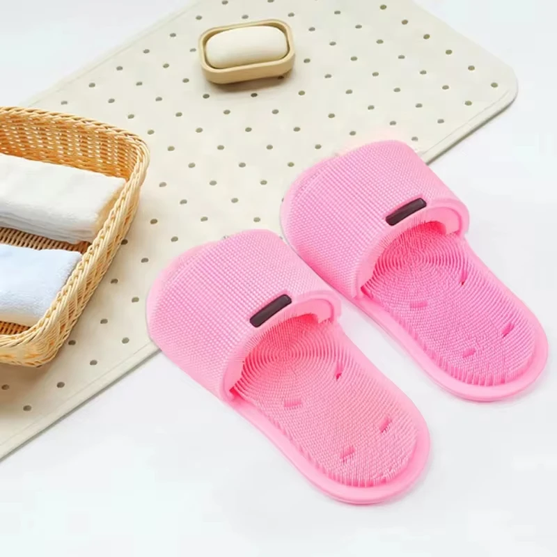 Silikónová noha kefka Kúpeľ Masáže Masáže protiškriatok čarovné umývanie nôh kúpele Exfoliačné kefy na kúpanie do práčky