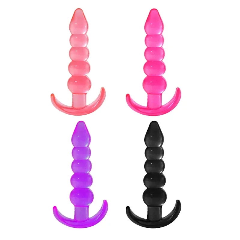 Silikónové análne guľôčky prostaty stimulátor stimulátora guľôčky plužba plug plug 18+ dospelých žien Men Pár flirtu