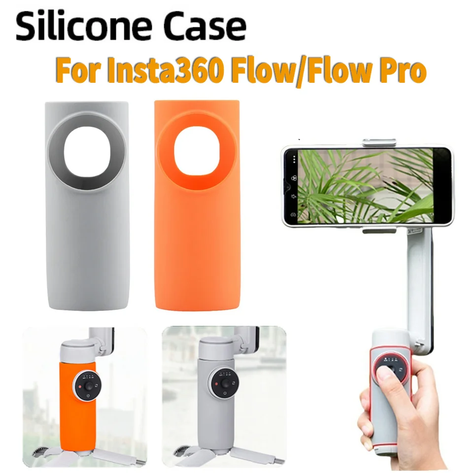 Silikónové puzdro Anti-Scratch Gimbal Cover Cover Ochranný prachový kryt pre Insta360 Flow/Insta 360 Flow Pro Gimbal