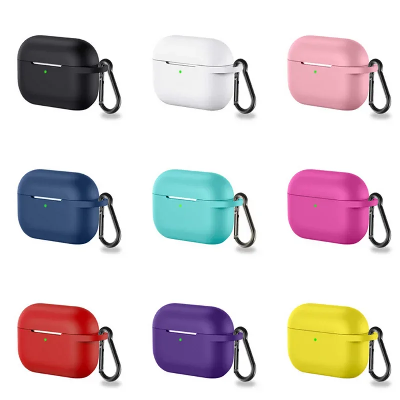 Silikónové puzdro pre AirPods Pro Case Wireless Bluetooth pre Apple AirPod Pro Case Cover Cover Puzdro pre slúchadlá pre Air PODS PRO Fundas